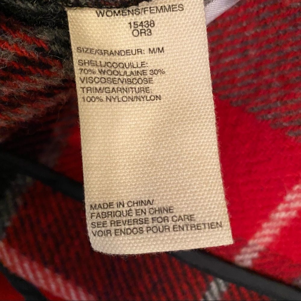 Woolrich Plaid Wool Peacoat (Medium) -> Woolrich Plaid Wool Peacoat (Medium) - Picture 14 of 15